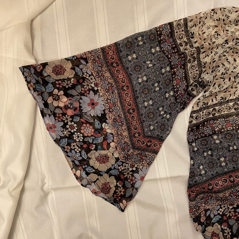 Sheer BOHO top XL